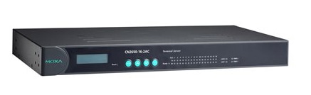 16ポート RS-232C/422/485 デュアルLANターミナルサーバ