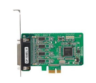 4ポート RS-232C PCI Expressボード、ロープロファイル、DB25オスケーブル付