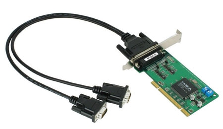 2ポート RS-422/485 ユニバーサルPCIバスボード