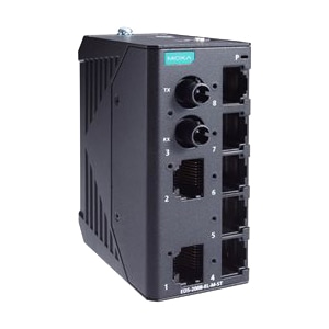 8ポート エントリータイプ アンマネージドイーサネットスイッチ メタル筐体 マルチモード STコネクタ 動作温度拡張品