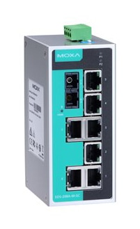 アンマネージドスイッチ、7xRJ45 1xシングルSC、Tモデル