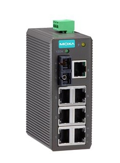 アンマネージドスイッチ、7xRJ45 1xマルチSC