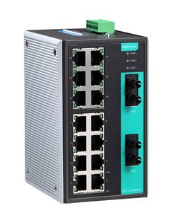 アンマネージドスイッチ、14xRJ45 2xマルチST、Tモデル