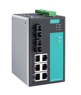 マネージドスイッチ、6xRJ45 2xマルチSC