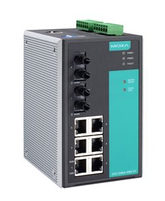 マネージドスイッチ、6xRJ45 2xマルチST、Tモデル