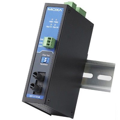 産業用CANbus⇒ファイバーコンバータ、マルチST