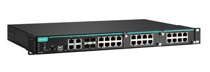 産業用モジュラマネージド イーサネットスイッチ