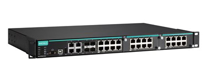 24+4Gポート ギガビット モジュラマネージドPoE+ イーサネットスイッチ