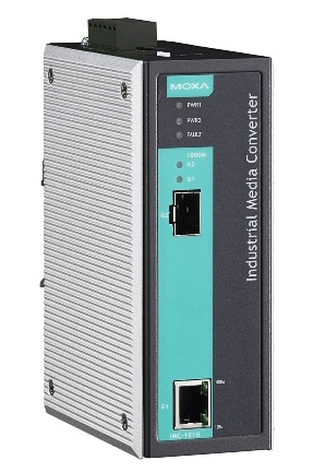産業用ギガビットイーサネット⇒ファイバイーサネット・メディアコンバータ