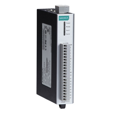 リモートイーサネットI/O、2ポート、6DI、6リレー出力搭載 Tモデル