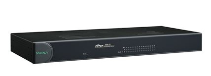 16ポートRS-232C/422/485デバイスサーバ Tモデル