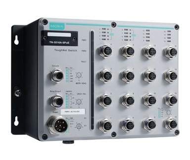 EN50155認証 16ポートイーサネット/8PoEスイッチ Tモデル Tモデル