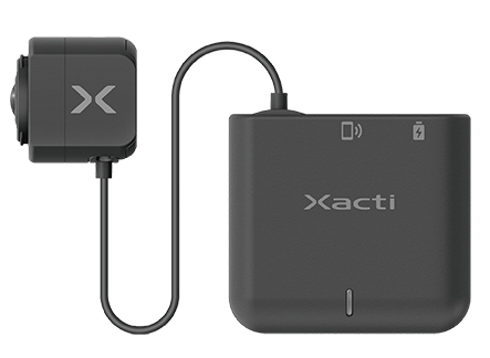 小型軽量ウェアラブルライブ映像デバイス ワイヤレス対応版