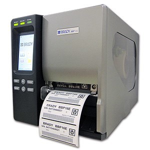 ラベルプリンタ 熱転写/感熱両用 600dpi標準機 モニター付き