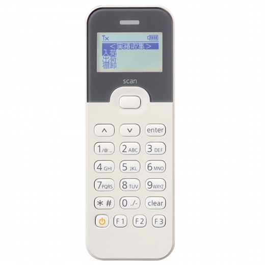 液晶＆テンキー付データコレクタ、2次元モデル