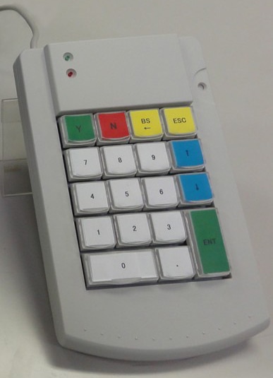 KSW用KEY PAD