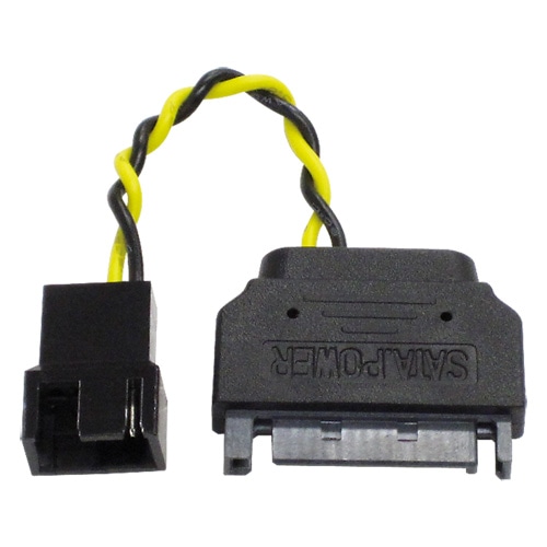 PWMファン用電源変換ケーブル 5cm