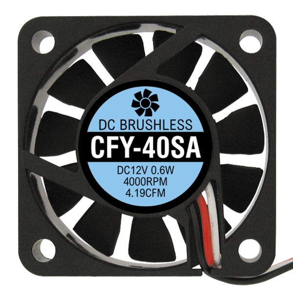 ケース用ファン40mm 薄型静音タイプ