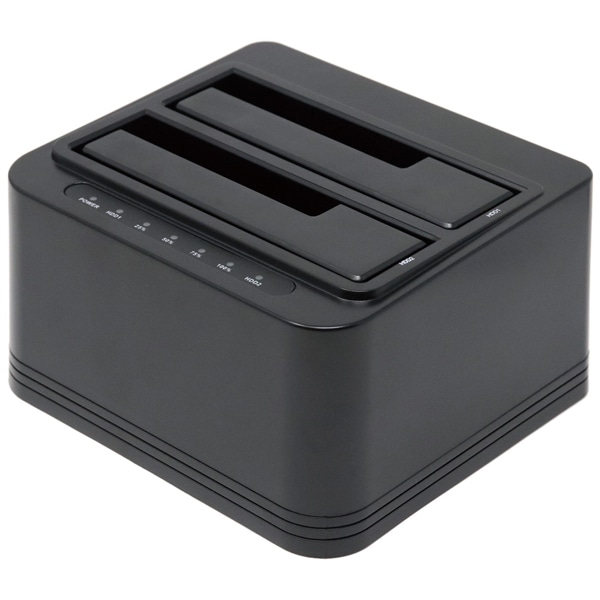 クローン対応 USB3.2Gen1 HDD/SSDスタンド