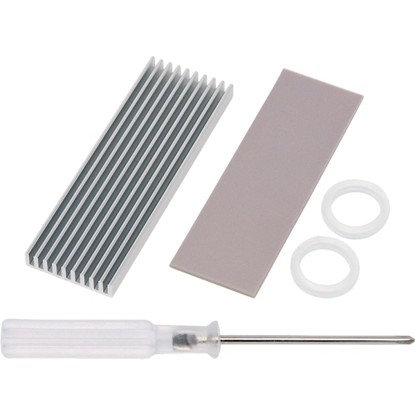 M.2 SSD用ヒートシンク 放熱パッド・工具セット