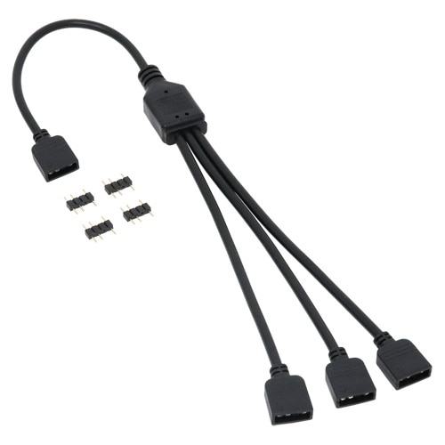 アドレサブルLED用3分岐ケーブル 30cm