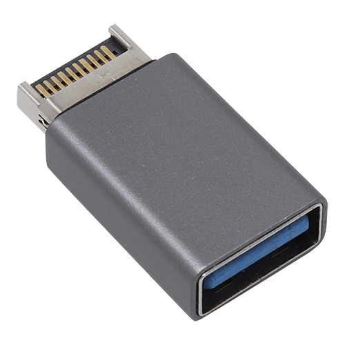 フロントUSB Type-Cヘッダー - USB3.0 Aメス変換アダプタ