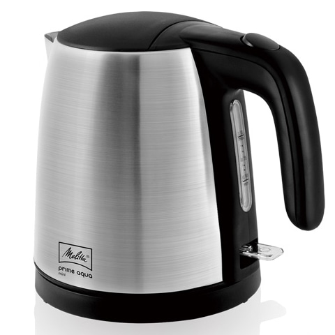 1.0リットル電気ケトル 【メリタ プライム アクア ミニ】 ステンレス