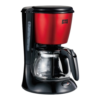 コーヒーメーカー 【ツイスト】 ルビーレッド 5杯用