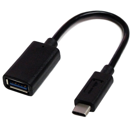 USB3.1 C to Aメス型アダプターケーブル 15cm