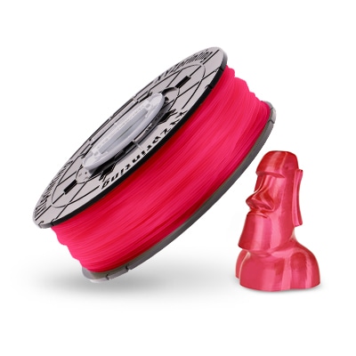 ダヴィンチ Jr.・mini専用PLAフィラメント 色：クリアレッド