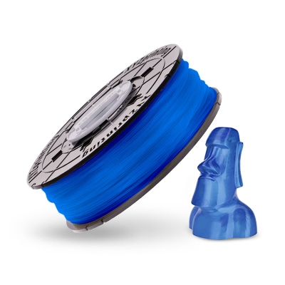 ダヴィンチ Jr.・mini専用PLAフィラメント 色：クリアブルー