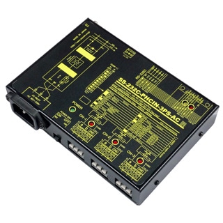 3ch入力⇒RS232C変換器（AC90-250V仕様）【入力方式：光絶縁、非絶縁、無電圧、接点電圧印加（無極性）、オープンコレクタ、TTL】 3ch I/O転送システム[Inputタイプ]
