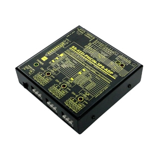 3ch入力→RS422変換器（ACアダプタ仕様）【絶縁タイプ】【入力方式： 無電圧接点、オープンコレクタ スイッチ TTLその他】3ch長距離I/O転送システム[Inputタイプ]