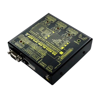 RS422リレースイッチユニット（ACアダプタ仕様）【絶縁タイプ】【独立3ch】【abc接点x3ch】3ch長距離I/O転送システム［Outputタイプ］