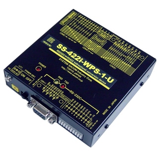 RS232C⇔RS422変換器（ACアダプタ）【絶縁】【両端複数コネクタ搭載で多様な作業環境に対応】Dsub9P（メス）端子台10P（スクリューレス）⇔Dsub15P（メス）端子台10P/RJ45