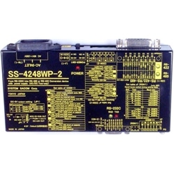 RS232C⇔RS422&RS485変換器（AC100-240v仕様）【1台2役、シンプルな小型変換器】Dsub9P（メス/インチ）⇔Dsub15P（メス/ミリ）