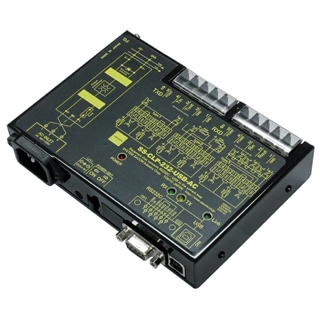 USB（COM）搭載RS232C⇔カレントループ通信変換器（AC90～250V仕様） USB/Dsub9P（メス/インチ）⇔端子台5P（M3ネジ）