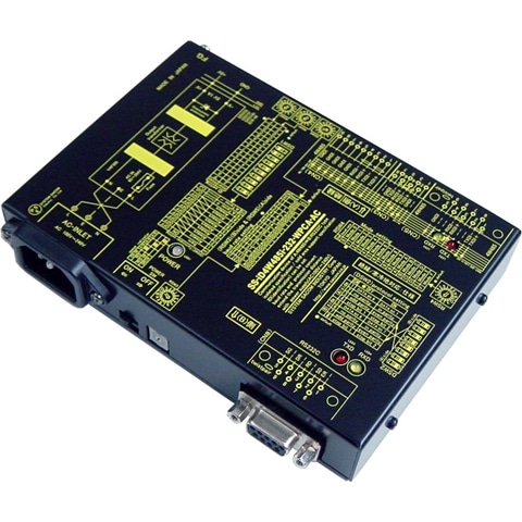 RS232C⇔ID機能付き4線式RS485変換器（AC90-240V）【絶縁】（-20℃～70℃）Dsub9P（オス/インチ）RJ45/端子台9P⇔Dsub9P（メス/インチ）