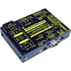 LAN⇔TTL＆RS232C＆422＆2線485変換器（AC100-240V仕様） RJ45⇔Dsub9ピン（オス/インチ）端子台10P（スクリューレス）/Dsub9ピン（メス/インチ）