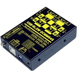 USBリレースイッチ（シグナルON/OFF）ユニット 接点構成2b（Windows7・64bit対応）