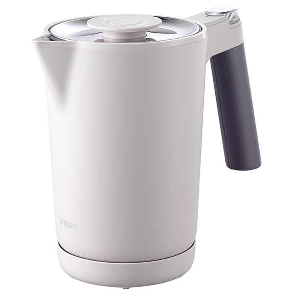 蒸気レス電気ケトル 温度調節機能つき 1.0L スレートグレー