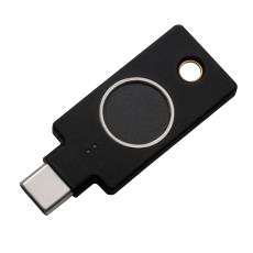 YubiKey C Bio (FIDO Edition) (Tray)