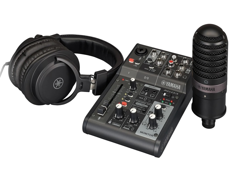 ミキシングコンソール AG03MK2 LSPK ブラック