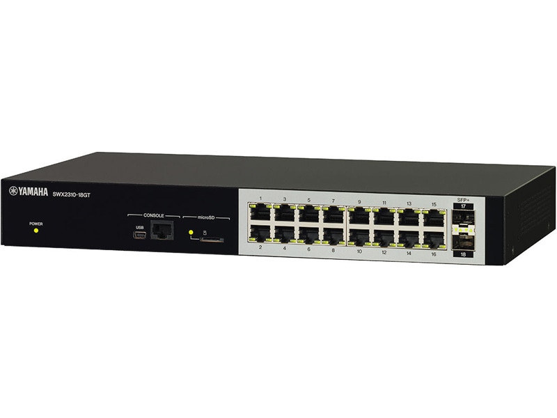 インテリジェント L2 スイッチ 18ポート