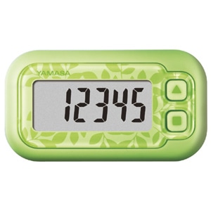 万歩計 ポケット万歩 らくらくまんぽ (エコグリーン)