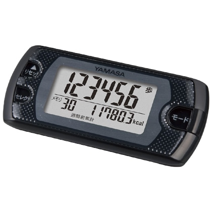 万歩計 ポケット万歩 (パールブラック)