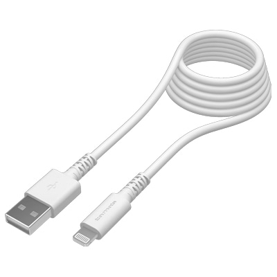 Lightningケーブル 2m ホワイト