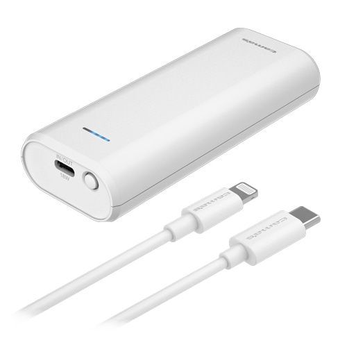 PD モバイルバッテリー6700 C to L ホワイト