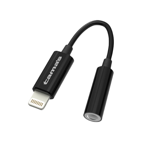 Lightnig オーディオ変換アダプタ ブラック