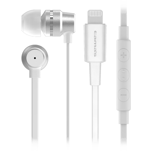 Lightnig ステレオハンズフリーイヤホン ホワイト